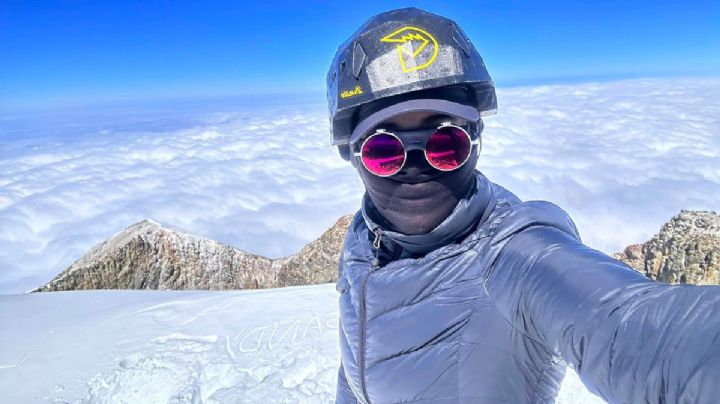 Perla Tijerina, alpinista que vivirá un mes en el Pico de Orizaba