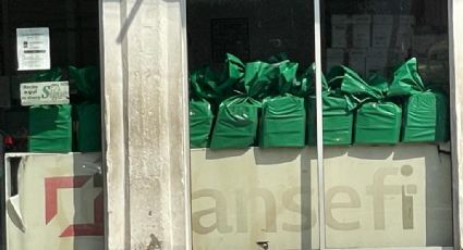 Llegan cientos de bolsas del banco del Bienestar ¿qué hay adentro?