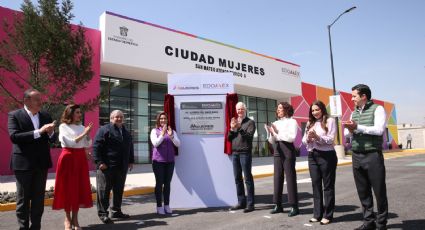 Inauguran Ciudad Mujeres en San Mateo Atenco para garantizar la seguridad de las mexiquenses