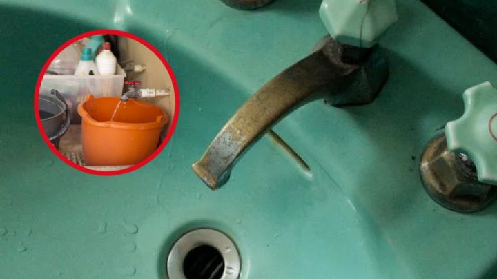 Estas son las colonias donde ya hay reducción de agua en CDMX