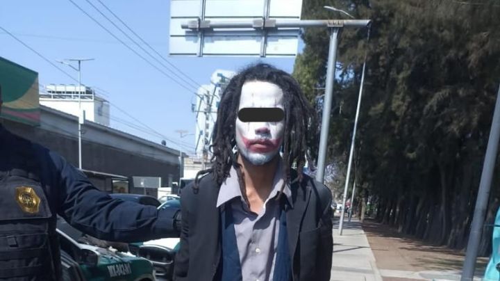 El "Joker" de la CDMX que cayó igual que el famoso enemigo de Batman