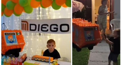 VIDEO TIKTOK: Niño de 3 años pide fiesta de cumpleaños del Metro y se hace viral