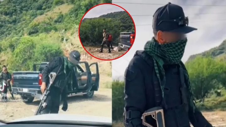El día en que un TikToker se topó con sicarios de "El Chapo Guzmán"