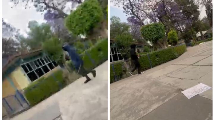 VIDEO: ¿Qué está pasando en CCH Azcapotzalco?