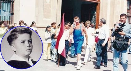 El día que homenajearon a Chabelo en la Presidencia Municipal de León