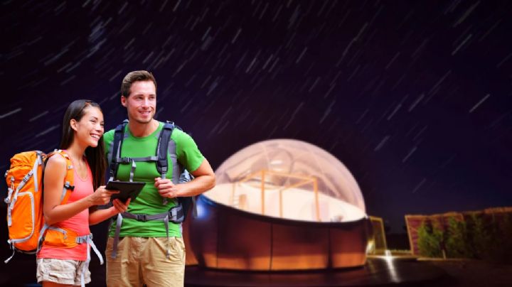 ¿Quieres un lugar diferente para acampar? Se llama glamping y en Hidalgo lo puedes hacer