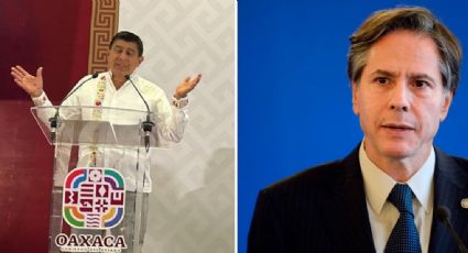 Gobernador de Oaxaca descalifica posición de Blinken y republicanos