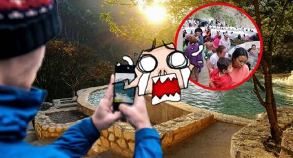 ¡Está horrible! Grutas de Tolantongo decepciona a turista; esto encontró | VIDEO