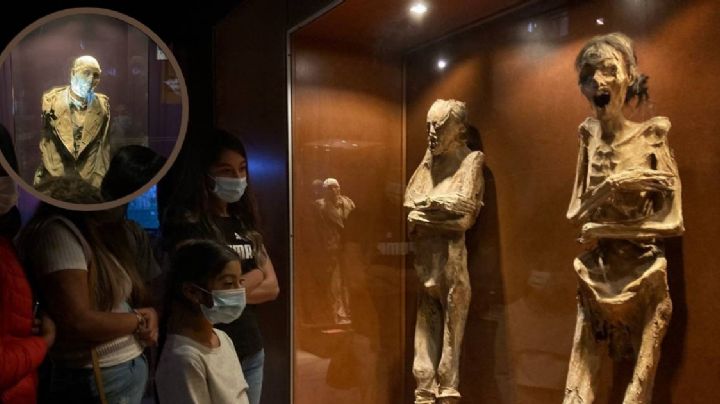 Momias salen de Guanajuato para asustar en Tianguis Turístico de Ciudad de México