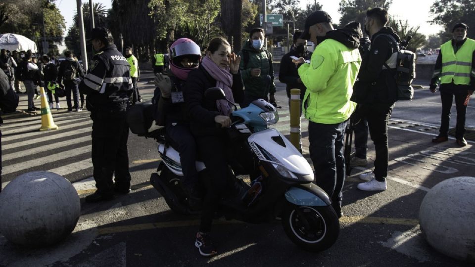 438 motocicletas fueron remitidas al corralón.