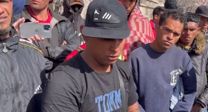 "Nos tratan como animales"; migrantes protestan afuera del INM en Ciudad Juárez