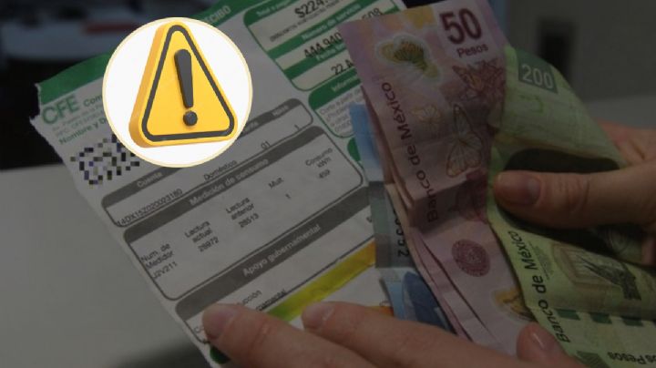 ¿Te llegó el recibo de la luz de CFE y no lo has pagado? Atento con esto