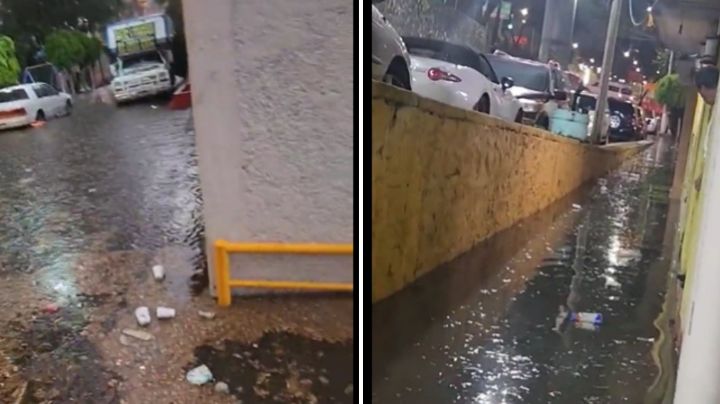 VIDEO | Lluvias desbordan presa Tacubaya en alcaldía Álvaro Obregón; hay inundación