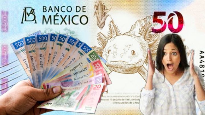 El mito del billete del ajolote: pachuqueña lo oferta en 50,000 pesos, recibe ofensas