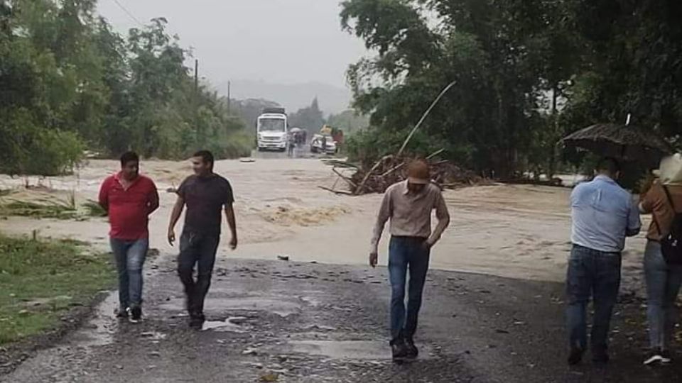 Lluvias en Misantla, afectaciones
