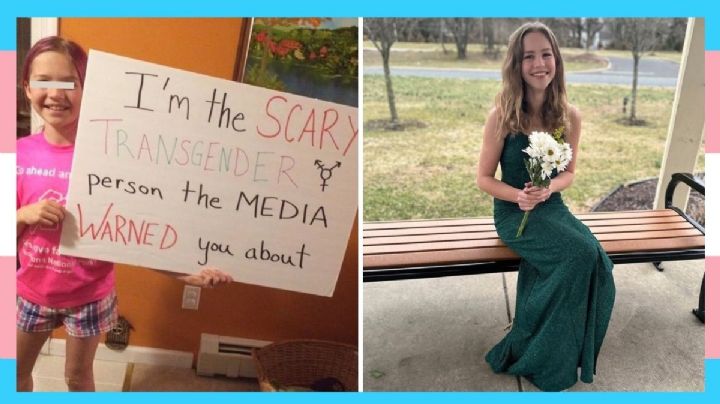 Madre orgullosa muestra el antes y después de su hija trans: "es un ejemplo de resistencia"