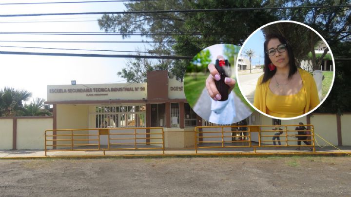 Bianca, expulsada de escuela de Coatza por cargar gas para defenderse