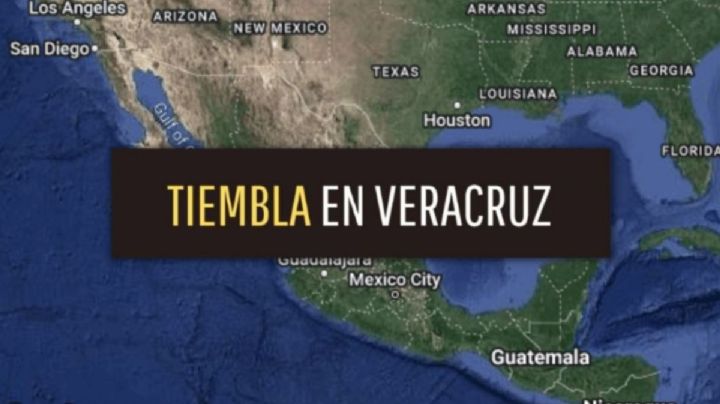 Temblor de 4.6 en Veracruz la noche de este 30 de marzo