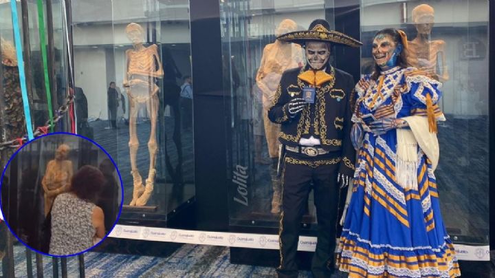 Sin permiso del INAH llevan a momias de Guanajuato a Tianguis Turístico