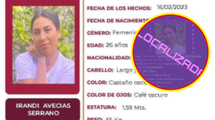 Localizan a la joven Irandi y su novio, estaban secuestrados en Puebla