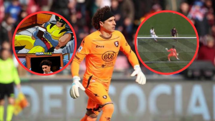Guillermo Ochoa brilla con dos atajadas y sin recibir gol en Salernitana; América le llora