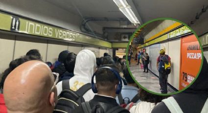Metro CDMX: caos en la mañana en Línea 3; en la tarde, en Línea 8