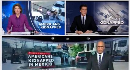 CBS, ABC y NBC abren noticiarios prime time con secuestrados de EU en México
