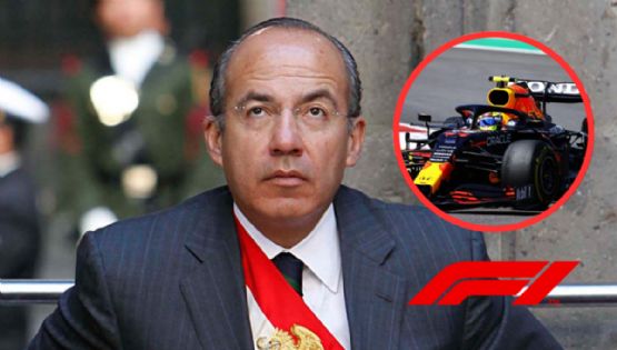 ¿Qué hace Felipe Calderón como presidente en la Fórmula 1?