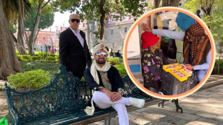 Tiktoker regala dinero a mujer de 94 años que vende dulces en calle de Pachuca | VIDEO