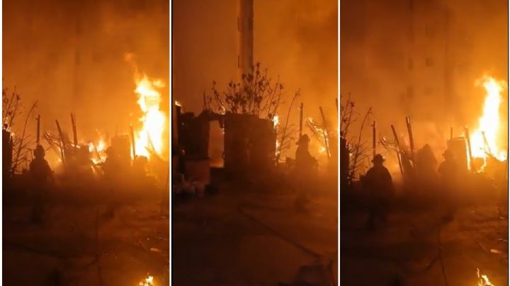 Video: Fuerte incendio en la Venustiano Carranza