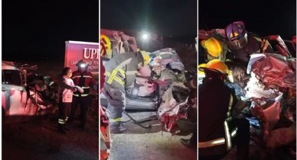 Accidente Pachuca-Ciudad Sahagún: camioneta se impacta contra torton, un muerto