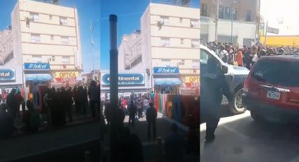 Migrantes se deslizan por tubo desde tercer piso; huían de la migra en Ciudad Juárez (VIDEO)