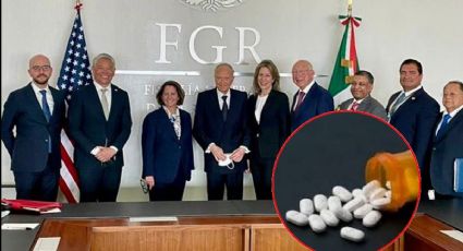 Gertz Manero y Ken Salazar se reúnen en la FGR para hablar sobre el tráfico de fentanilo