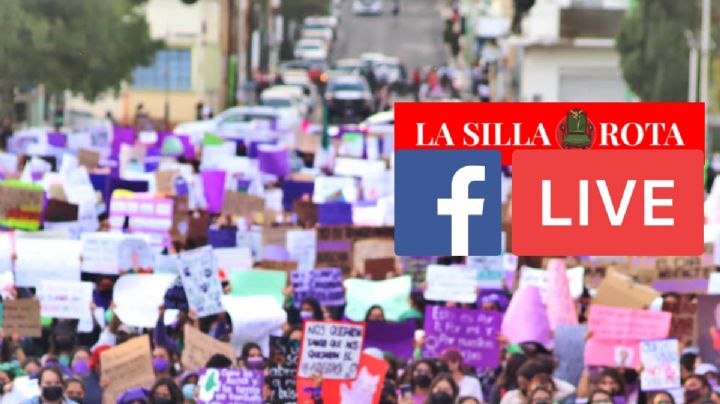 EN VIVO | Minuto a minuto de la marcha feminista por el 8M en Pachuca | VIDEO