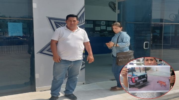 Jorge y un perrito, víctimas de abuso policiaco en Tuxtla Gutiérrez
