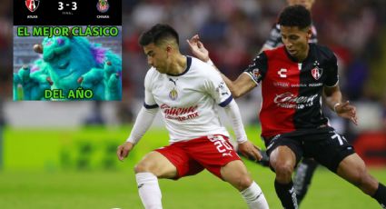 Los mejores MEMES del empate de Chivas y Atlas en el Clásico Tapatío