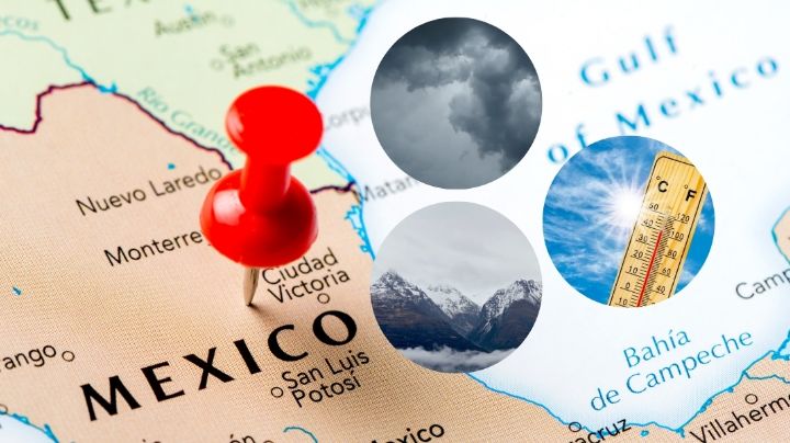 ¿Frio, lluvia o calor? Checa el clima por el Frente Frío 48