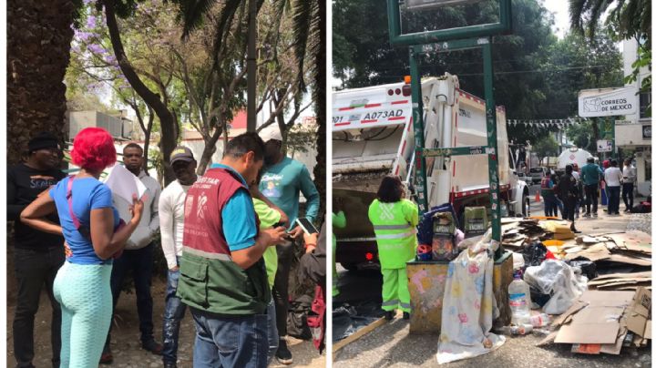 VIDEO: "Somos muy racistas"; retiran planton de migrantes de la colonía Juárez