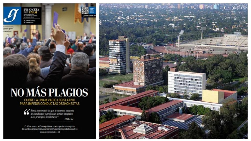 Plagios en la UNAM