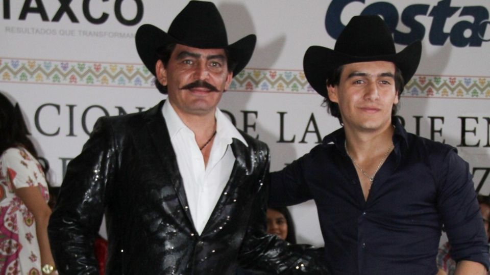 Julián Figueroa con Joan Sebastian