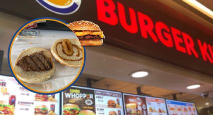 Cliente ordena hamburguesa en Burger King de Pachuca y recibe porquería | FOTO