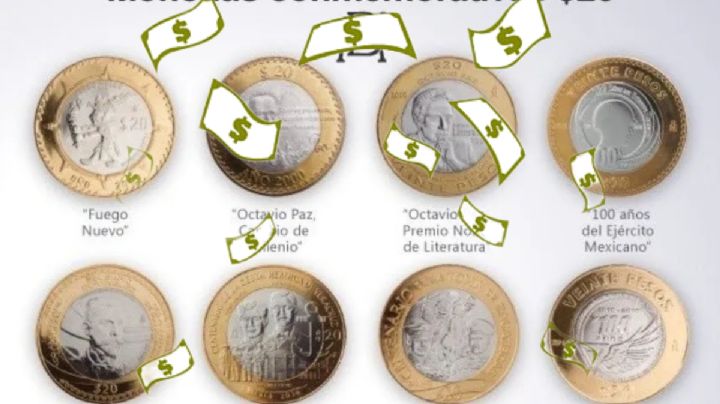 Moneda de 20 pesos te da un año sabático: véndela en 360,000 pesos