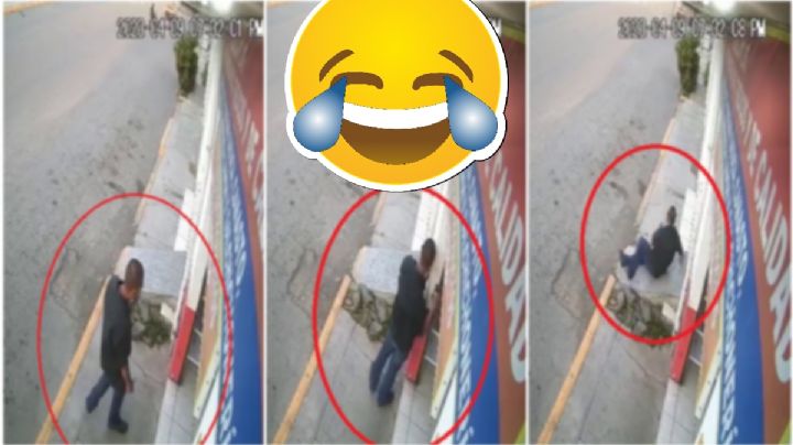 El momento chusco que tuvo un ladrón tonto en la Reforma | VIDEO