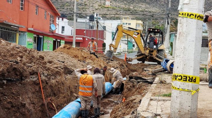 Cierran calles de Colosio para reparar una fuga por segunda vez en menos de tres semanas