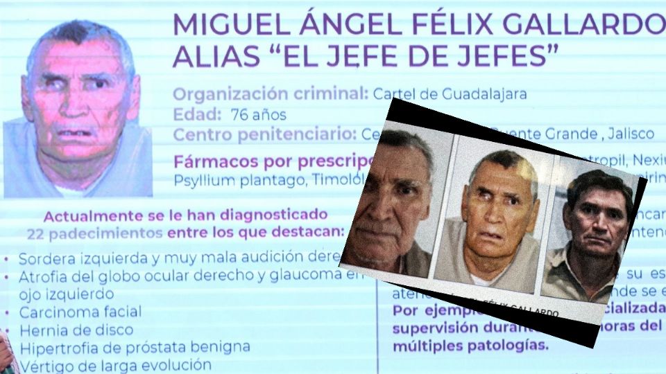 El narcotraficante Miguel Ángel Félix Gallardo, 'El Jefe de Jefes'