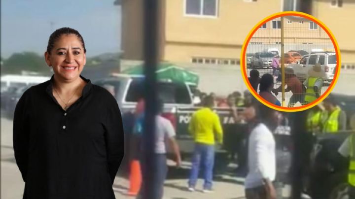 Como tíos que se pelean en fiestas de XV años, compara secretaria riña en el balneario El Tephé