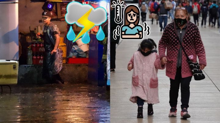 Frío y lluvias: Así estará el clima este jueves 13 de abril