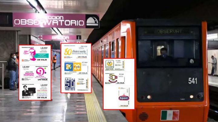 Desaparecen los boletos del Metro: Estas son algunas de sus ediciones de colección