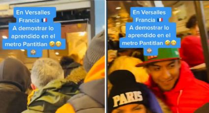 VIDEO TITKOK: Igual que Pantitlán, así es subir al metro en Versalles, Francia