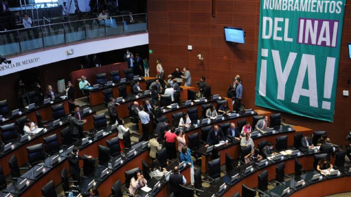 Piden coordinadores de la oposición en el Senado elegir nuevos comisionados del INAI